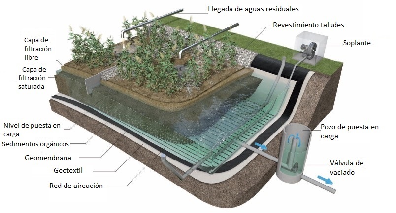 Humedales con Aireación Forzada